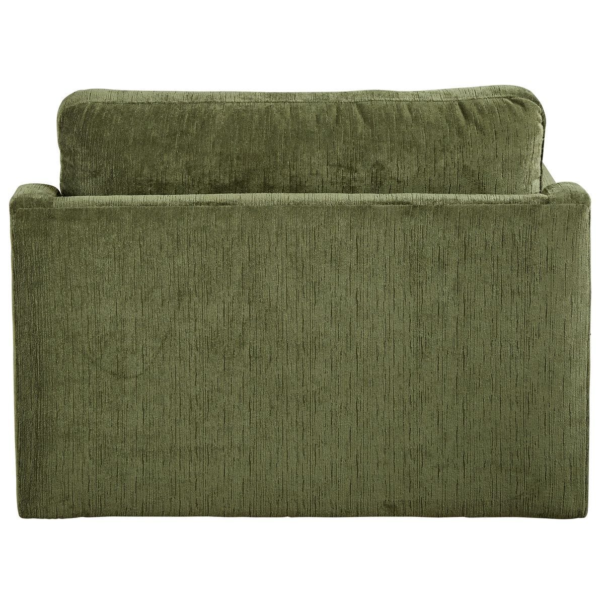 Slope Tufted Swivel Chair-and-a-Half - Antique Loden