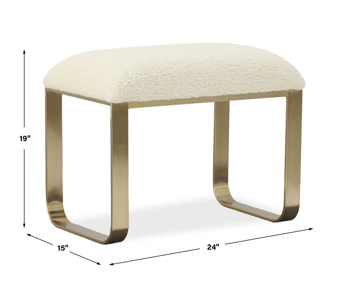 Double U Small Bench