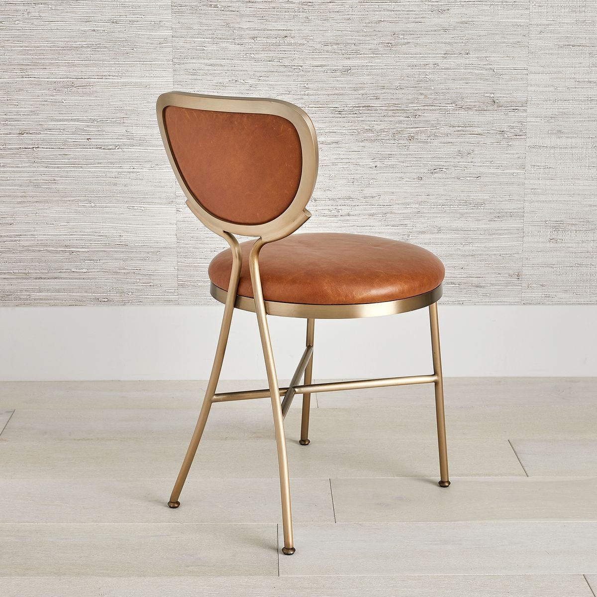 Perch Dining Chair - Dark Caramel