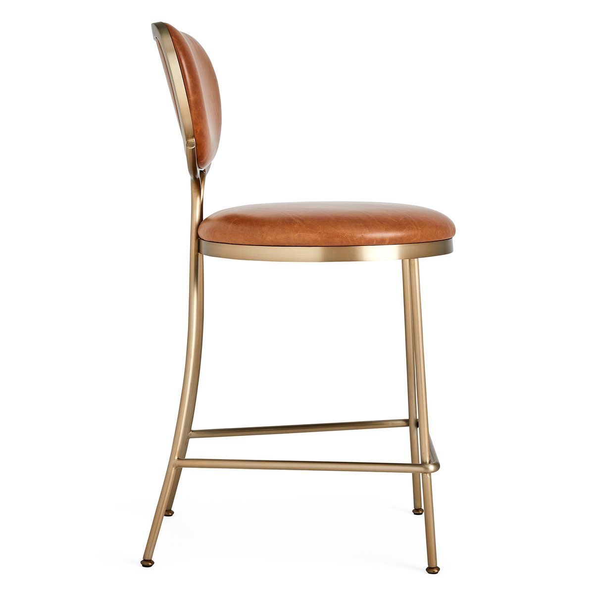 Perch Counter Stool - Dark Caramel
