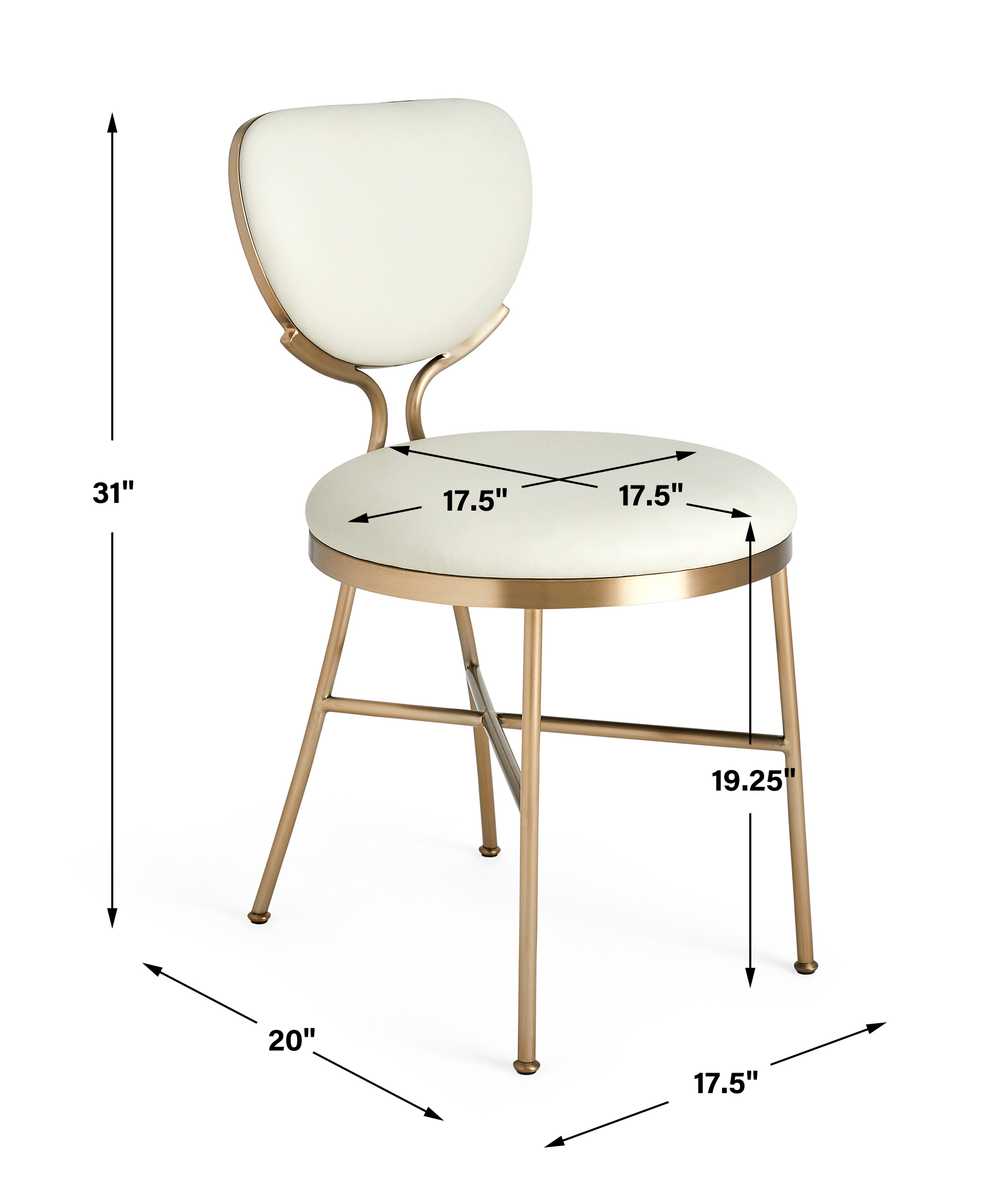 Perch Dining Chair - Winter White