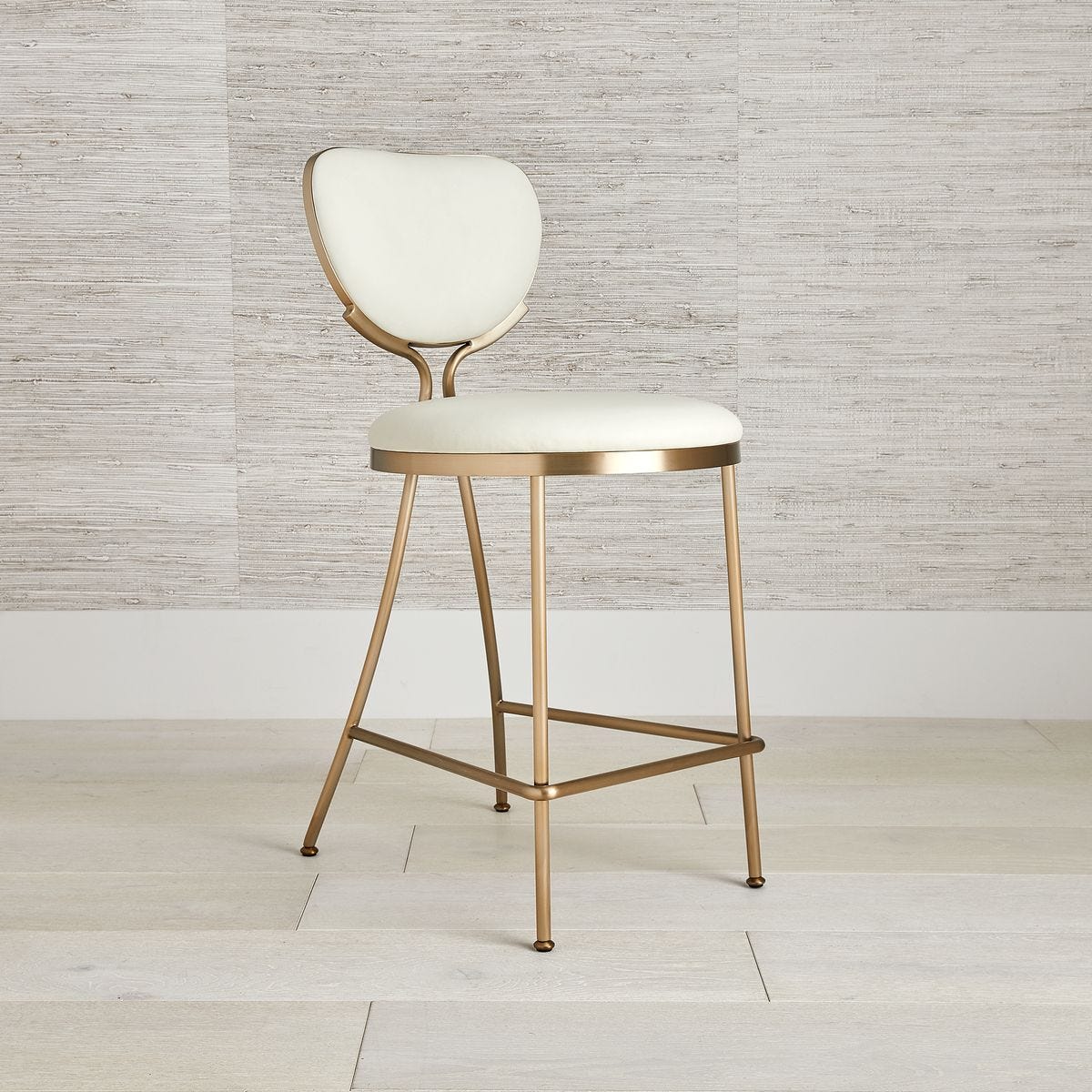 Perch Counter Stool - Winter White