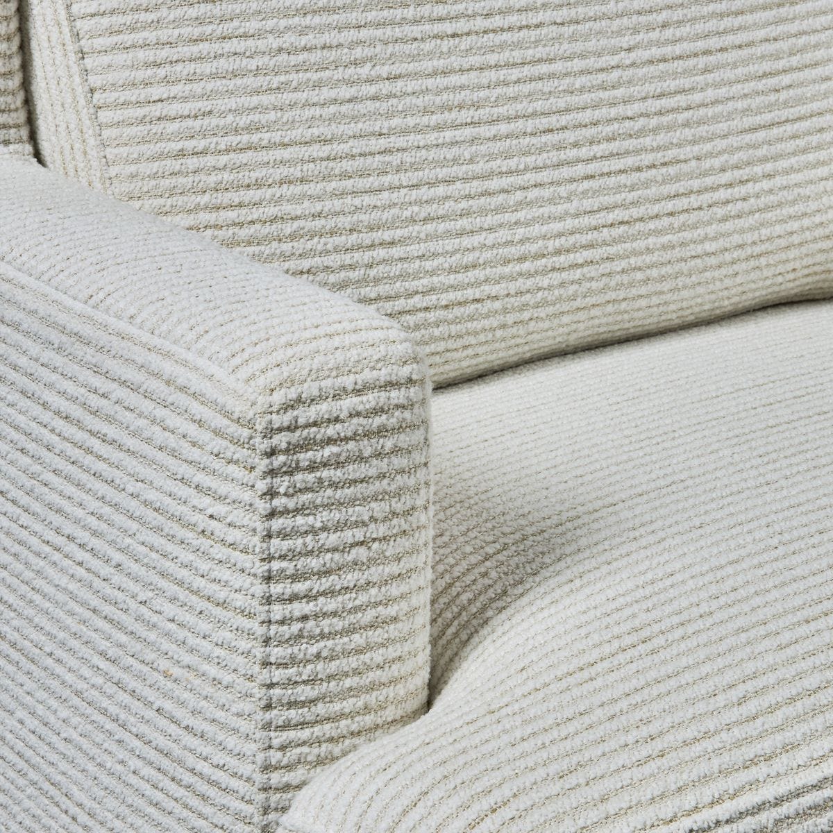 Unwind Swivel Chair - Snow Garden White