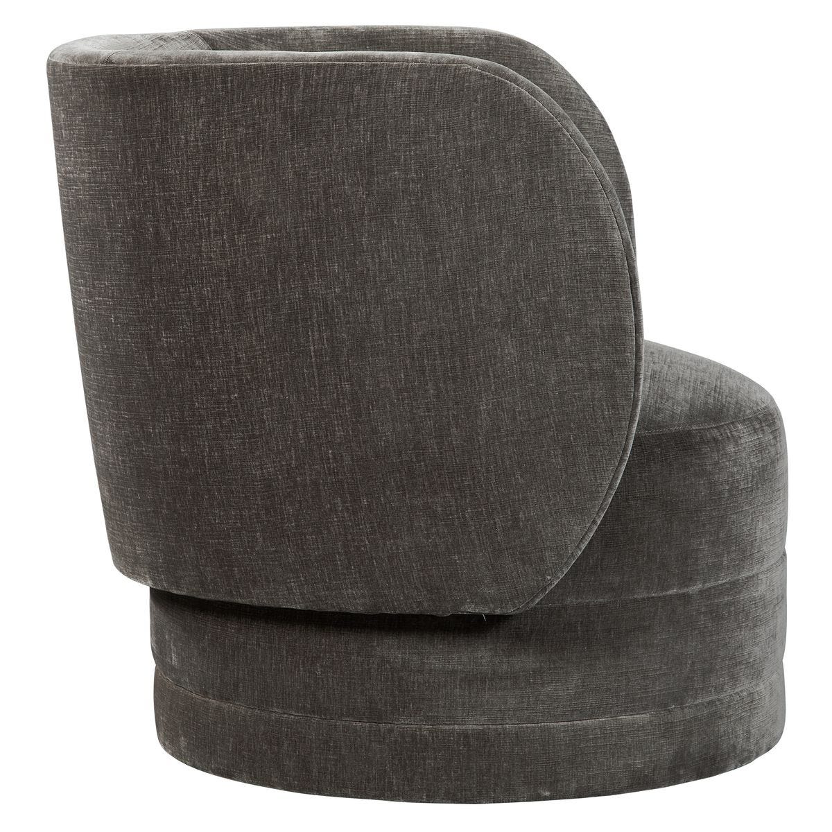 Sanctuary Swivel Chair - Lux Graphite