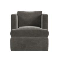 Elevated Swivel Chair - Lux Graphite