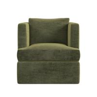 Elevated Swivel Chair - Antique Loden
