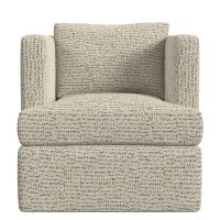 Elevated Swivel Chair - Hopscotch Creamy Espresso