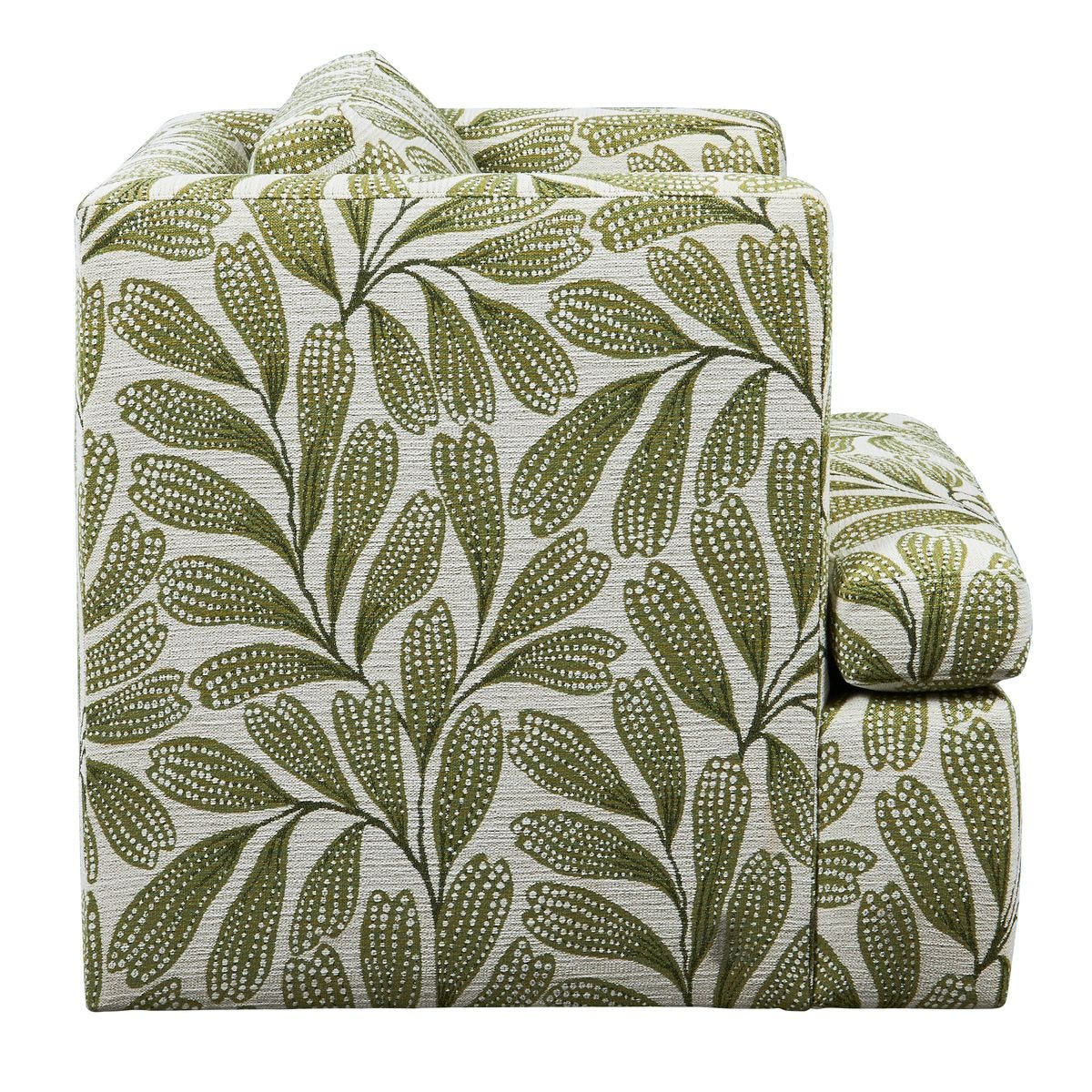 Elevated Swivel Chair - Hedge Green