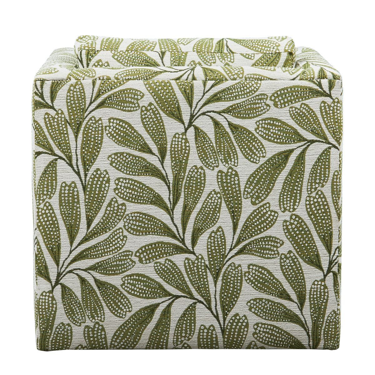 Elevated Swivel Chair - Hedge Green