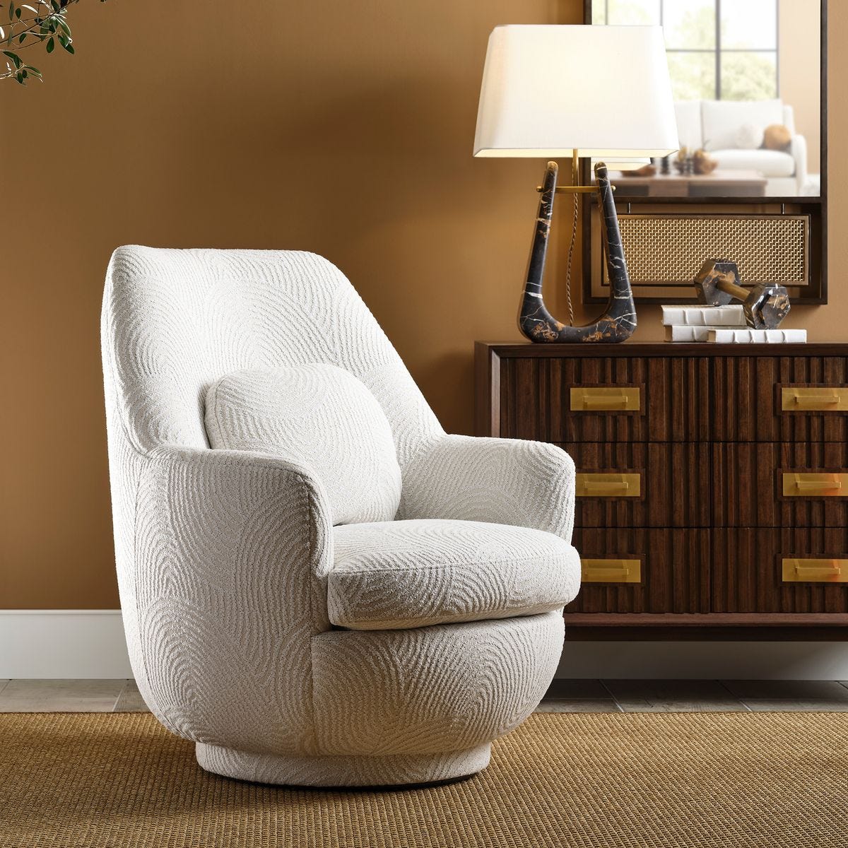 Nest Swivel Chair - Network Snow