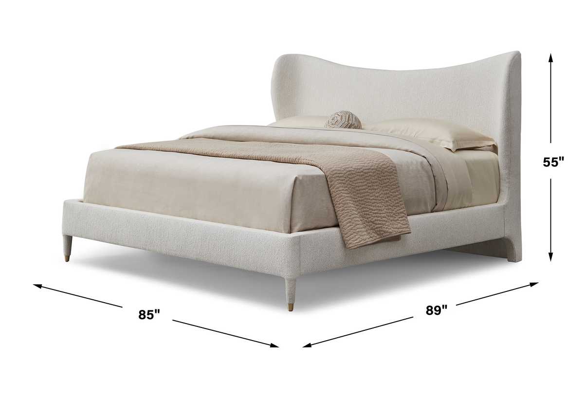 Cocoon Bed, King - Cuddly Cream, 2 Cartons