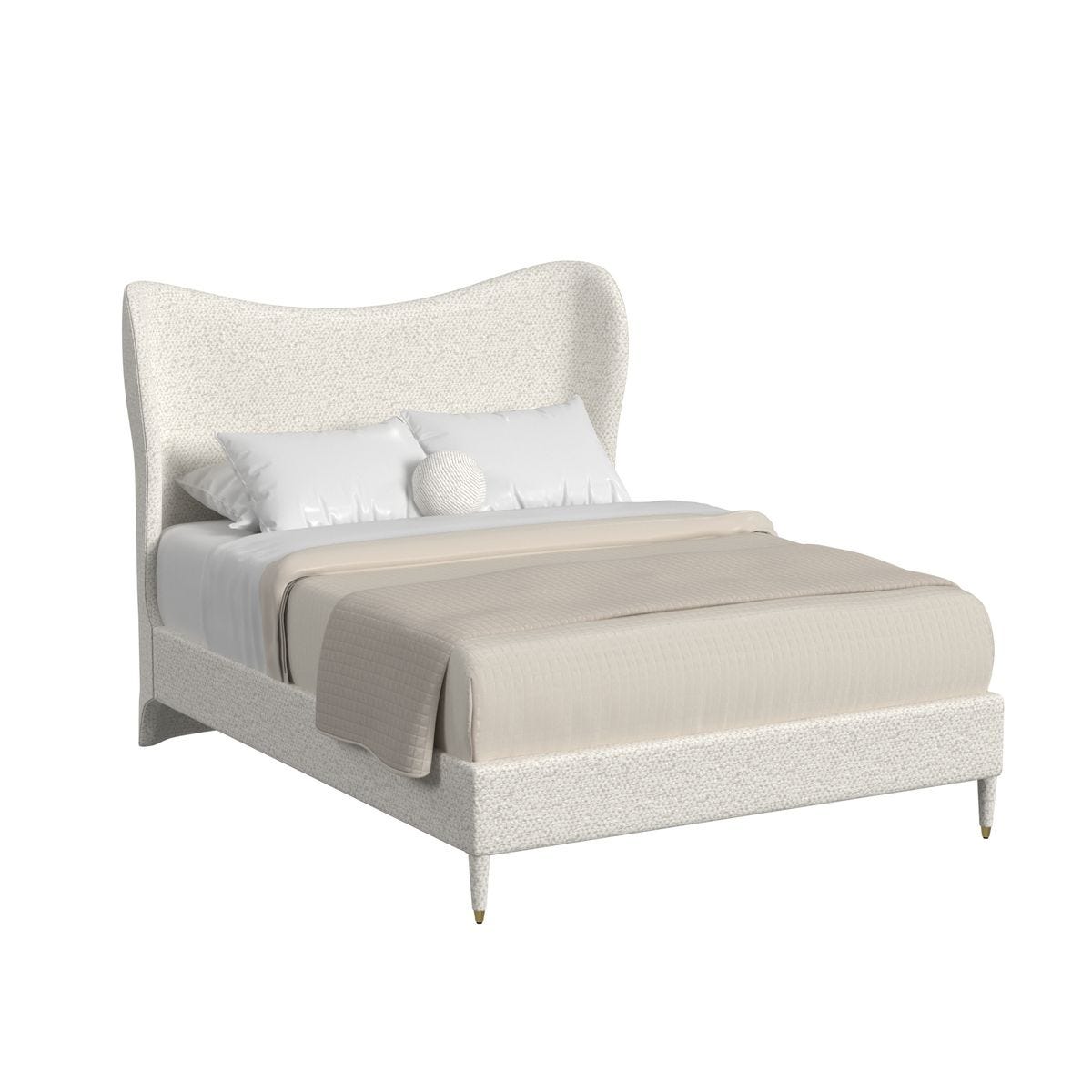 Cocoon Bed, Queen - Cuddly Cream, 2 Cartons