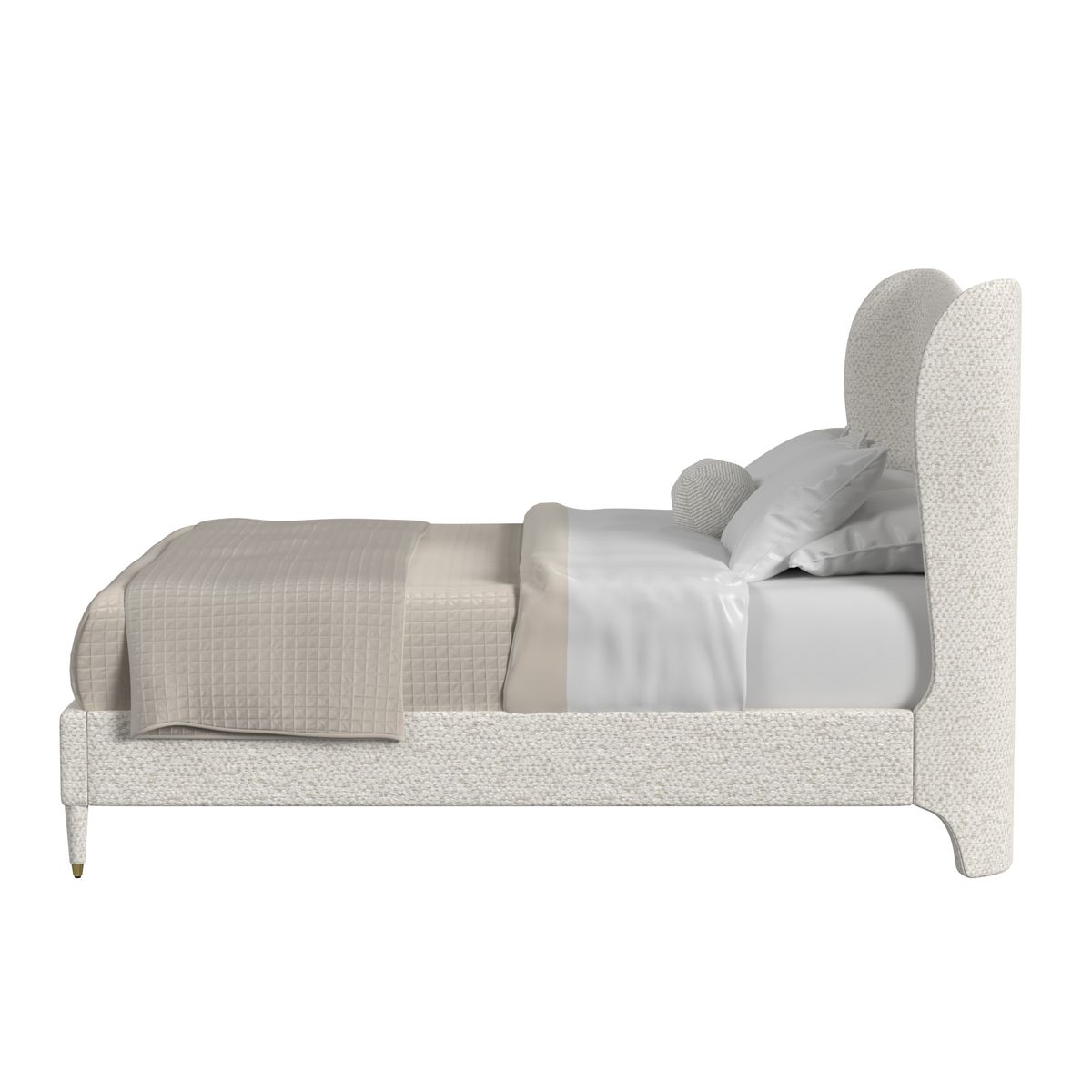 Cocoon Bed, Queen - Cuddly Cream, 2 Cartons