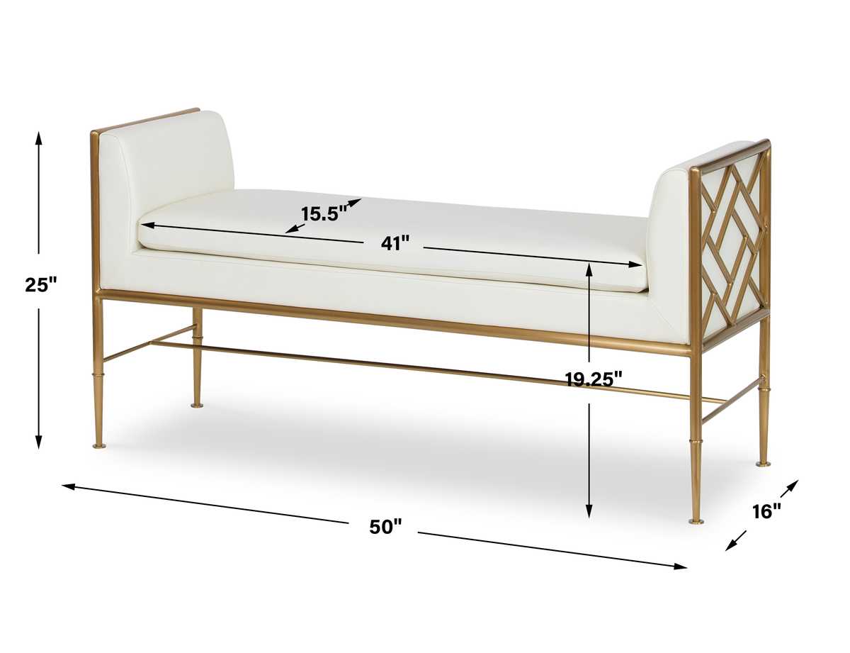 Fretwork Bench