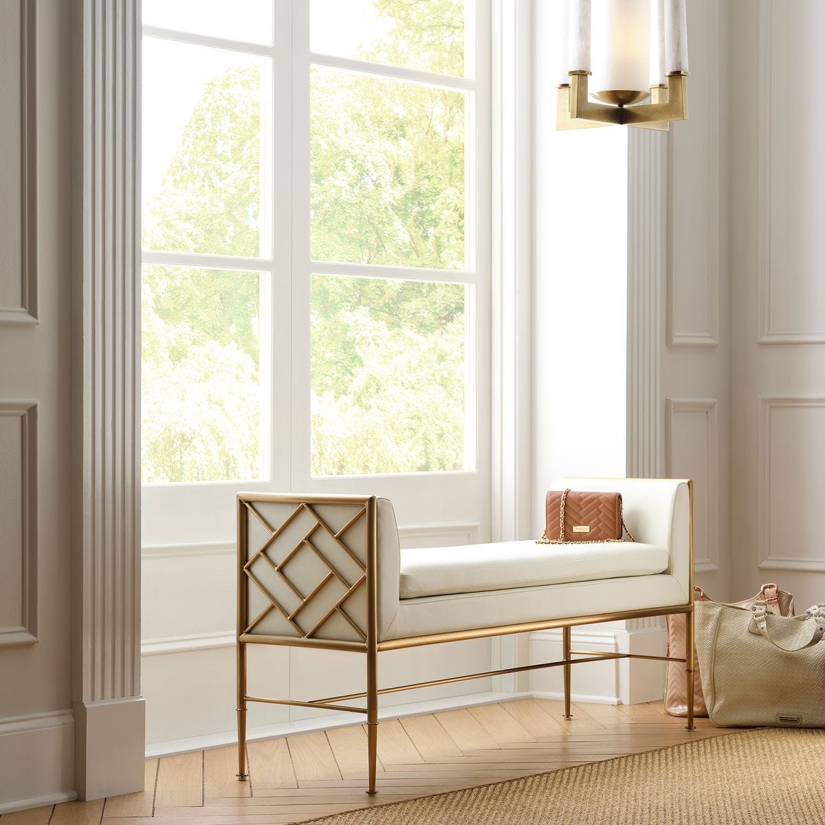 Fretwork Bench
