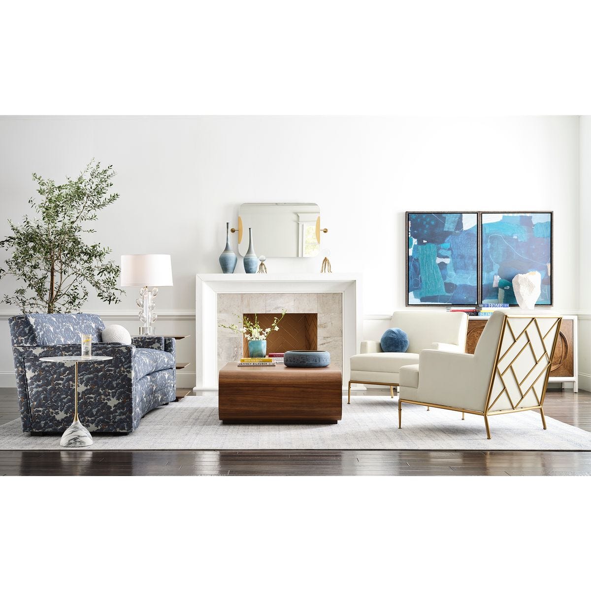 Fretwork Accent Chair