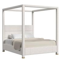 Hibernate Canopy Bed, King - Lovely Linen Cream, 3 Cartons