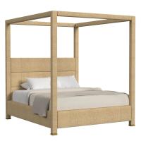 Hibernate Canopy Bed, King - Quinoa Caramel, 3 Cartons