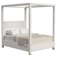 Hibernate Canopy Bed, Queen - Lovely Linen Cream, 3 Cartons