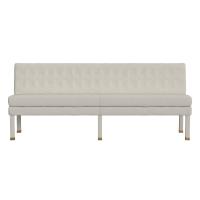 Approach the Bench Banquette, 84" - Field Snow