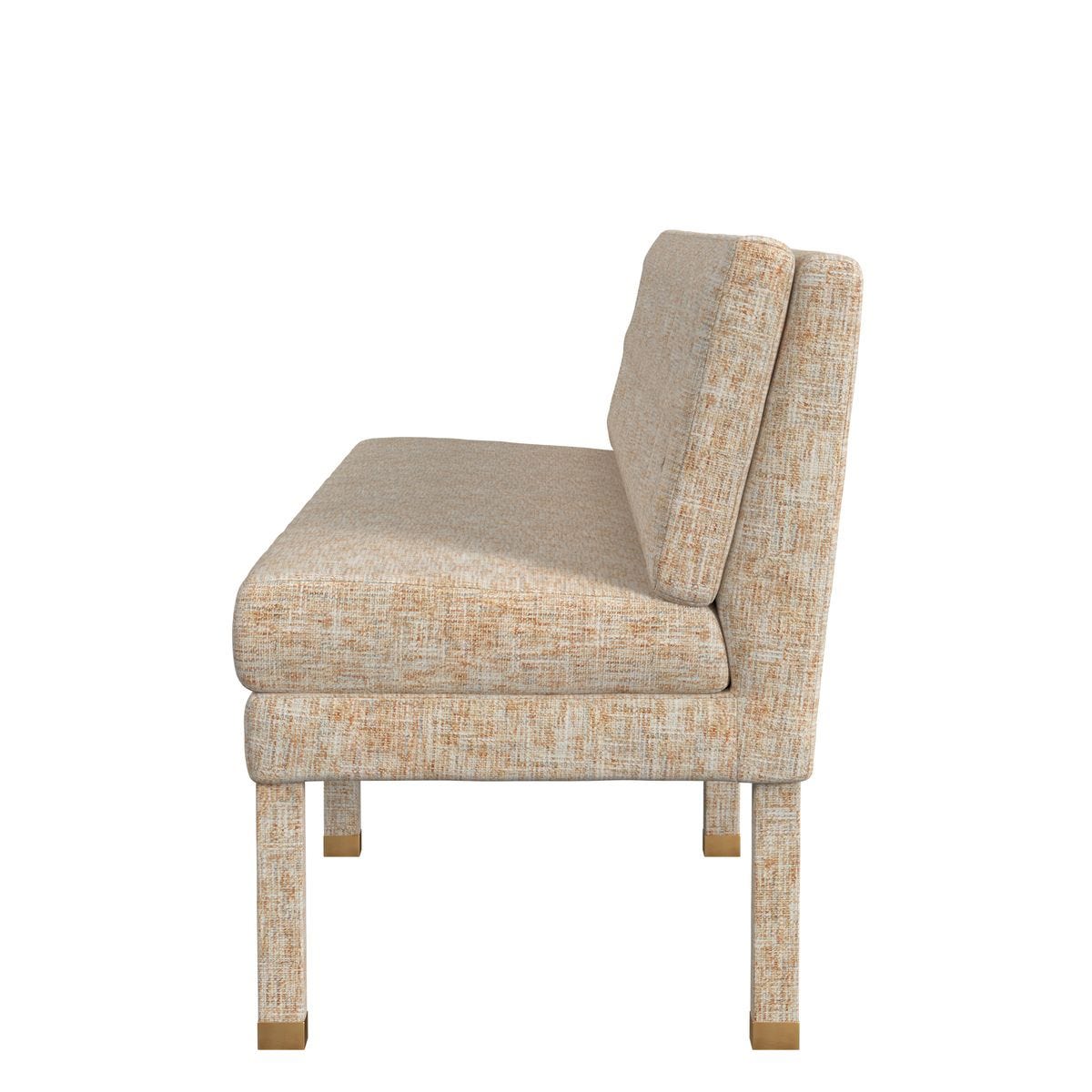 Approach the Bench Banquette, 84" - Thatched Butterscotch