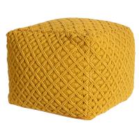 Feeling Knotty Pouf - Dandelion
