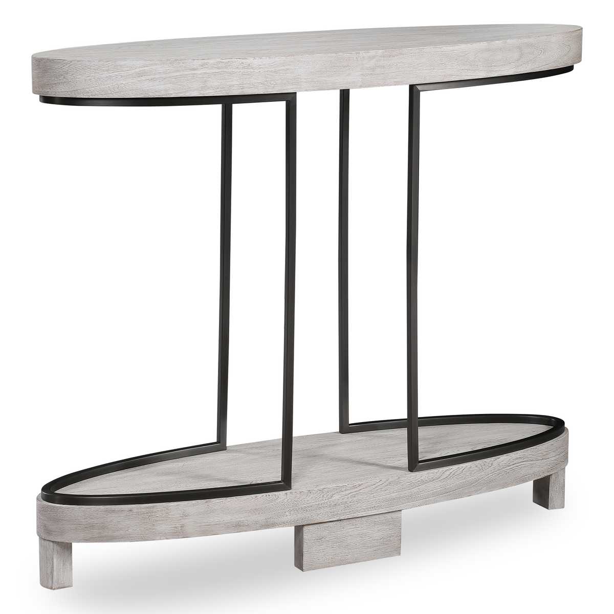 Ovoid Console Table - Scrubbed Elm