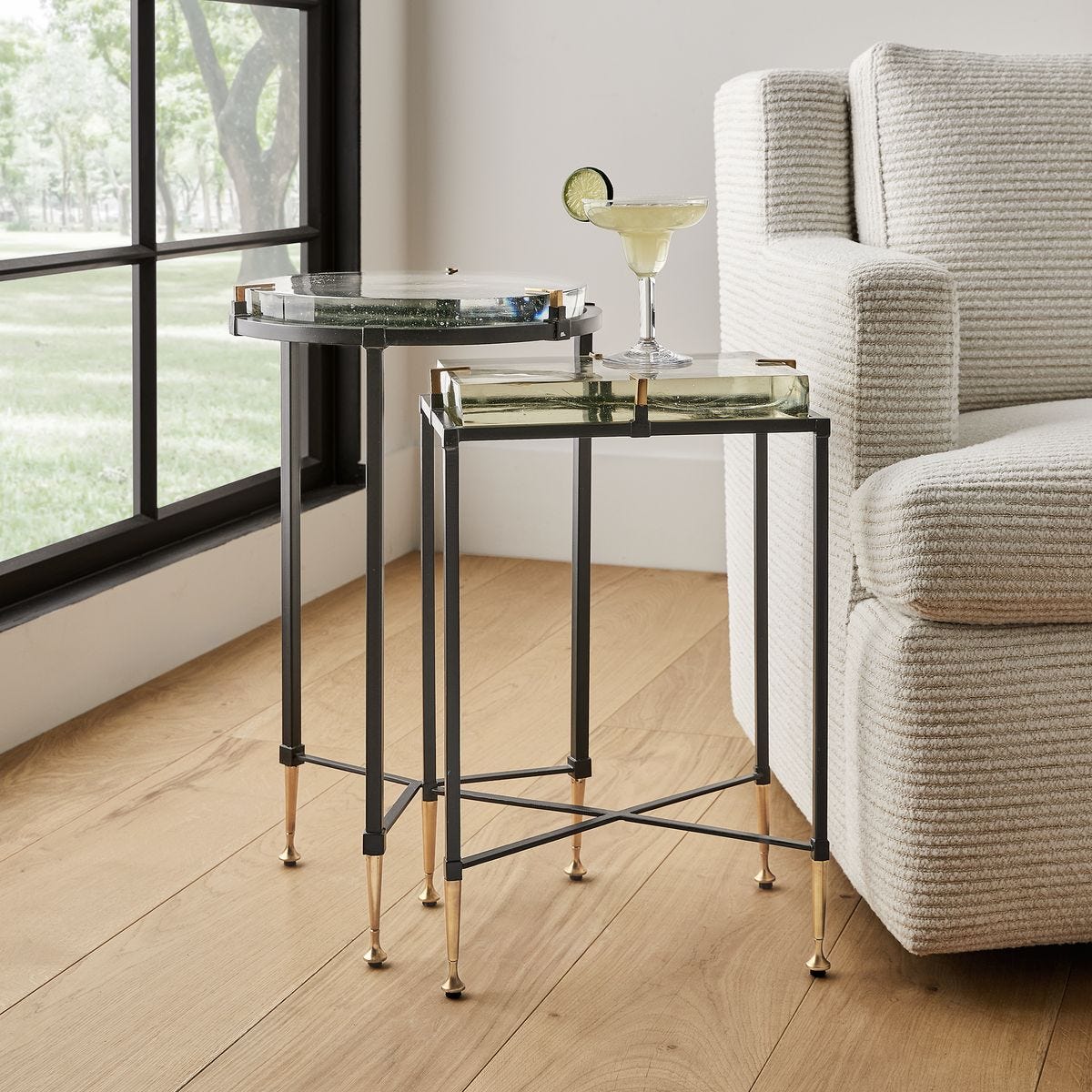 Ice Block Accent Table - Rectangular