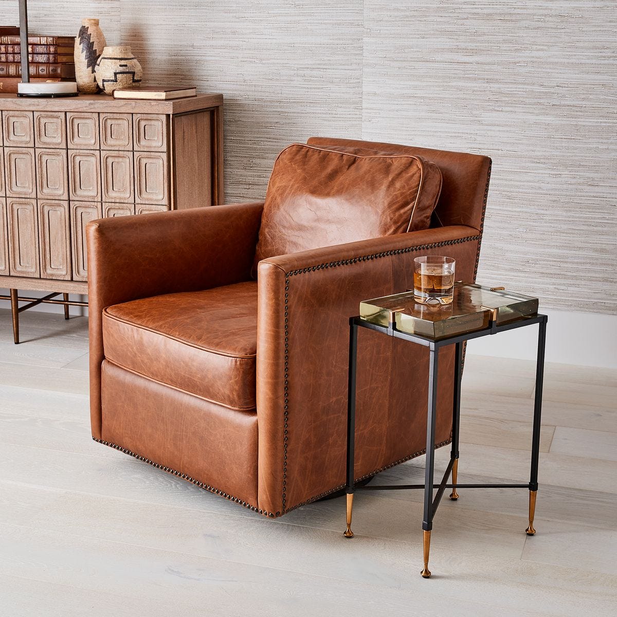 Ice Block Accent Table - Rectangular