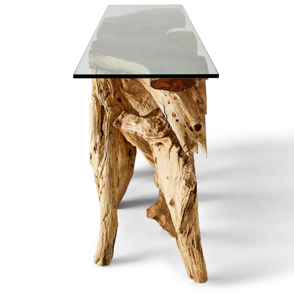 Center Root Console Table - 74x17, 2 Cartons