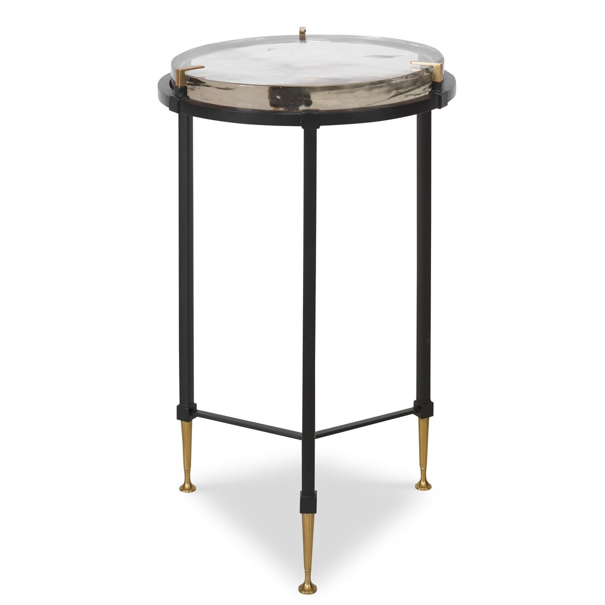 Ice Block Accent Table - Round