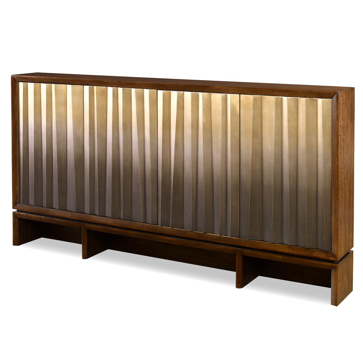 Ombre Luster Console Table