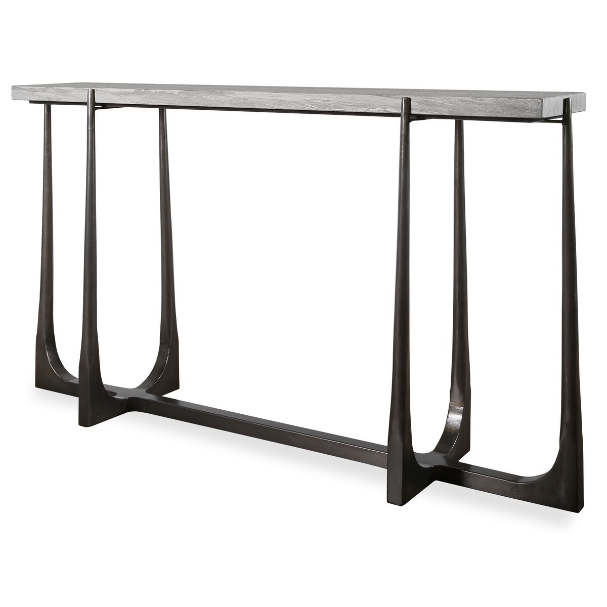 Tapering Off Console Table, 2 Cartons