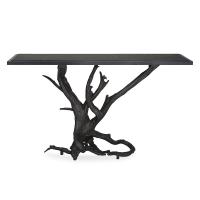 Big Sur Console Table - Bronze/Black, 2 Cartons