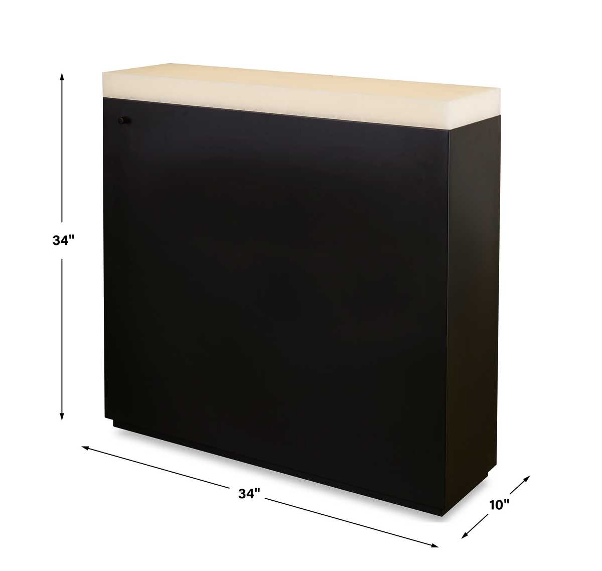 Enlighten Console Table - Black