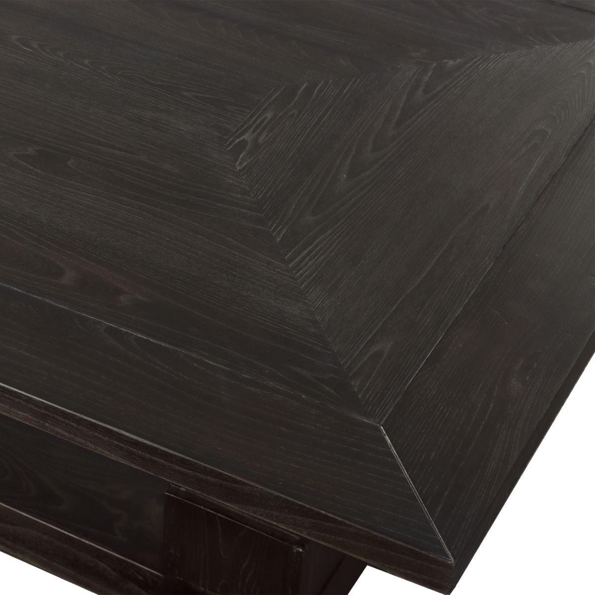 Black Magic Extension Dining Table, 2 CARTONS