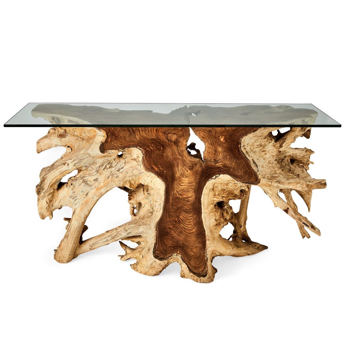 Center Root Console Table - 58x17, 2 Cartons