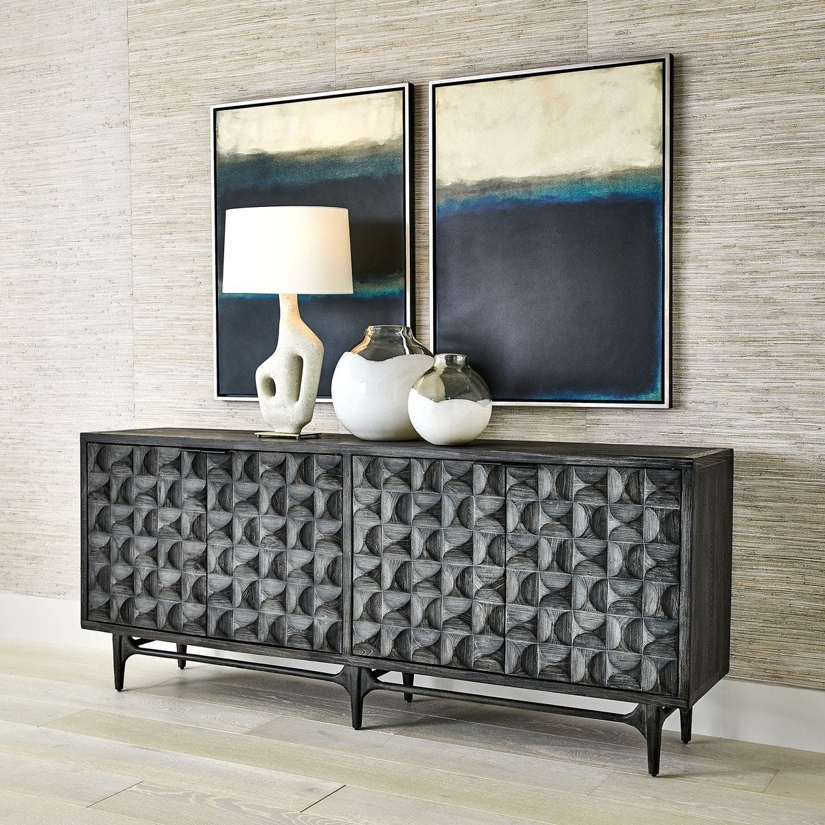 Foursquare 4 Door Cabinet