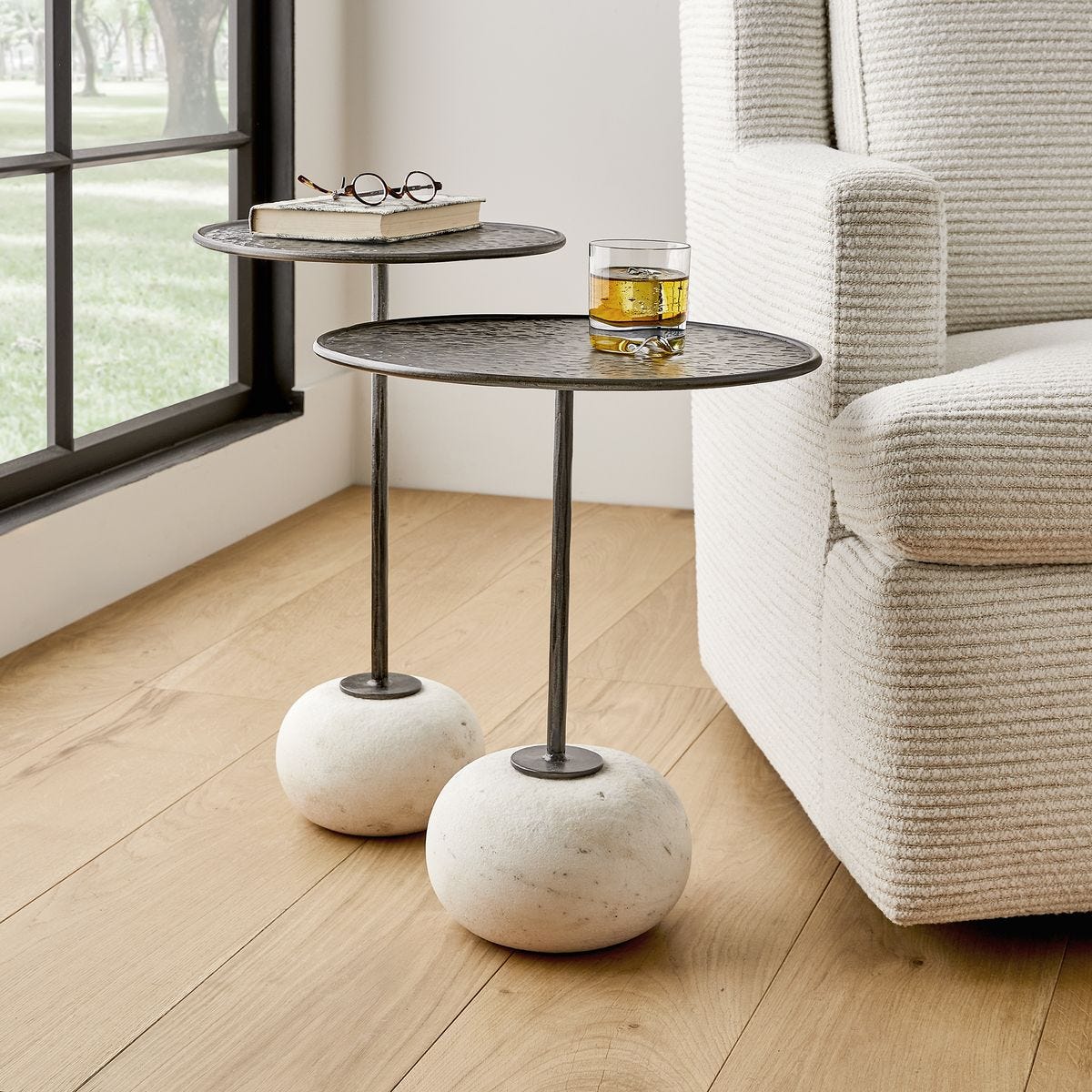 Button Up Accent Table