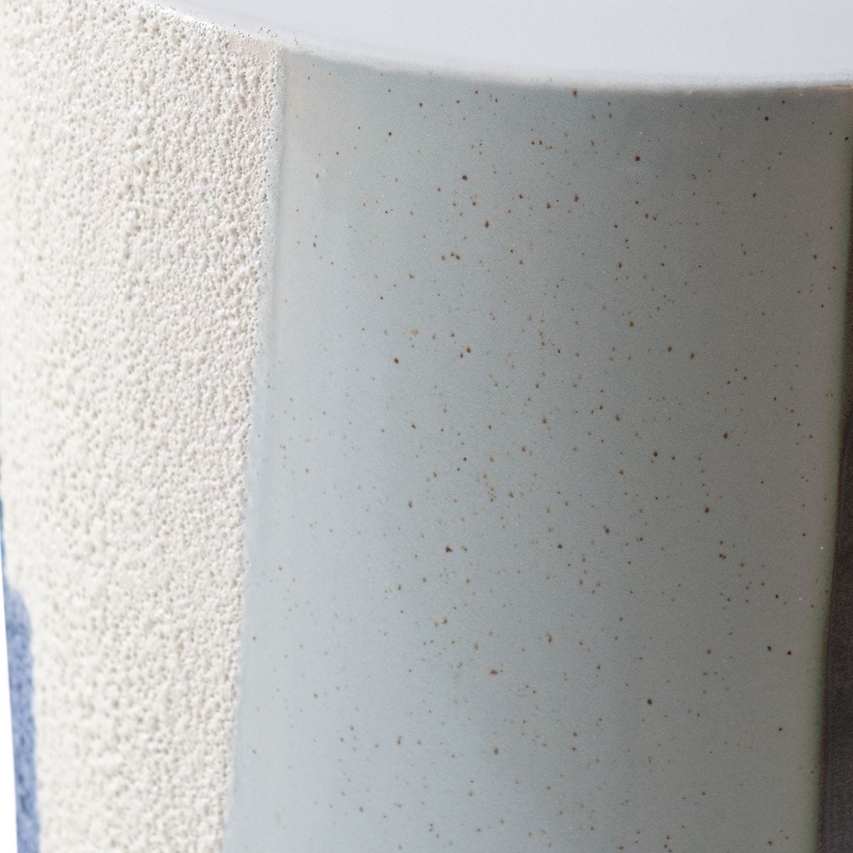 Graph Garden Stool - Blue