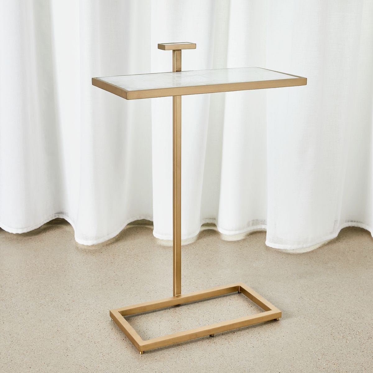 Jewel Pull Up Accent Table - Rectangle