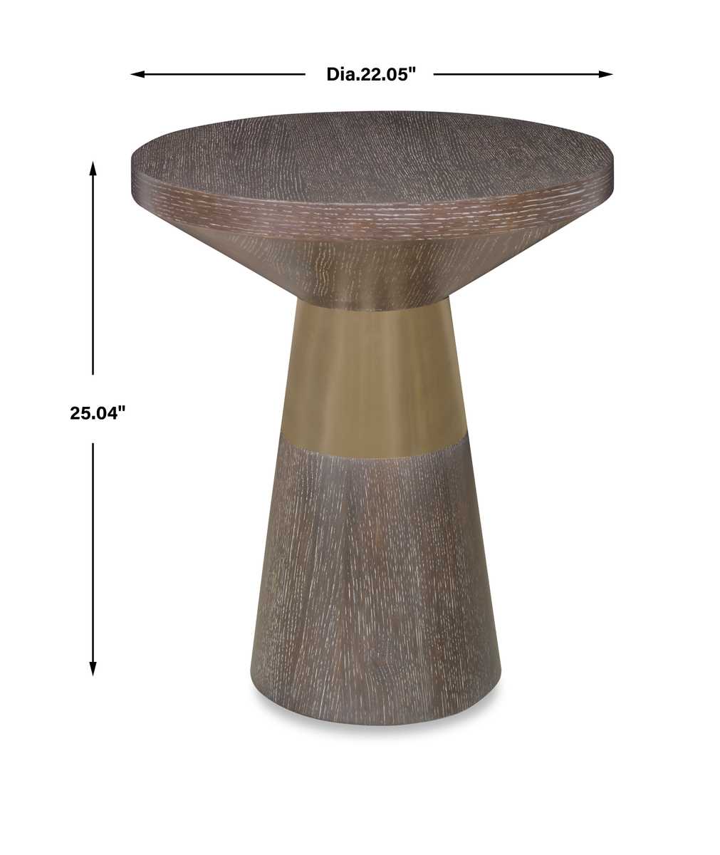 Flute Accent Table