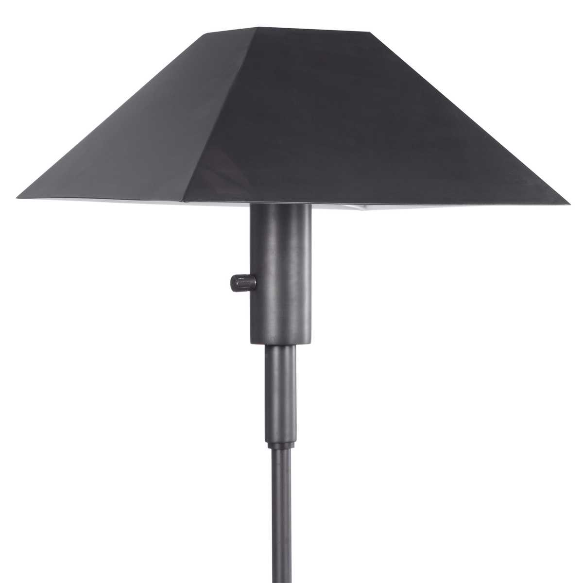 Telescope Floor Lamp - Gray Travertine/Bronze