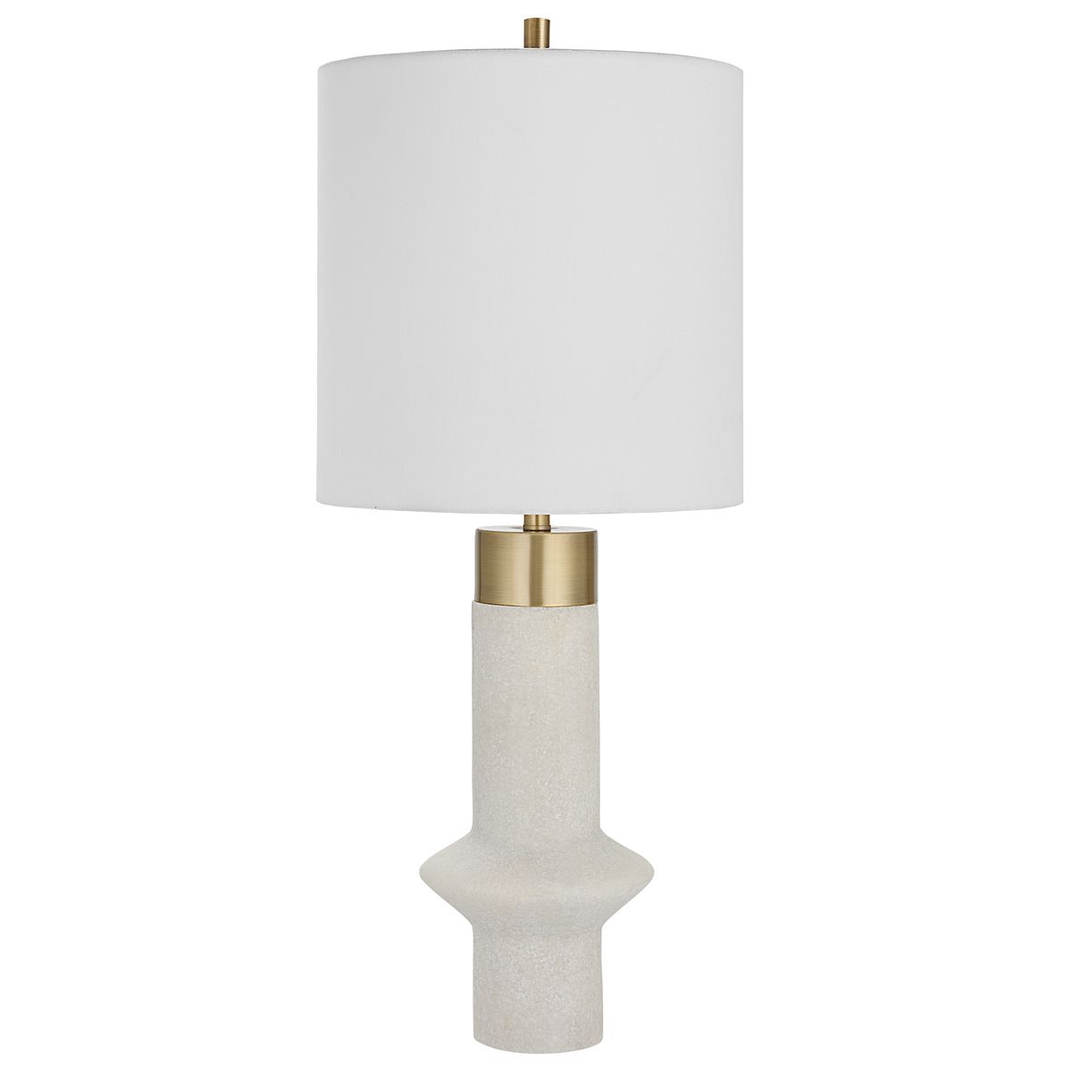 Edge Table Lamp - White