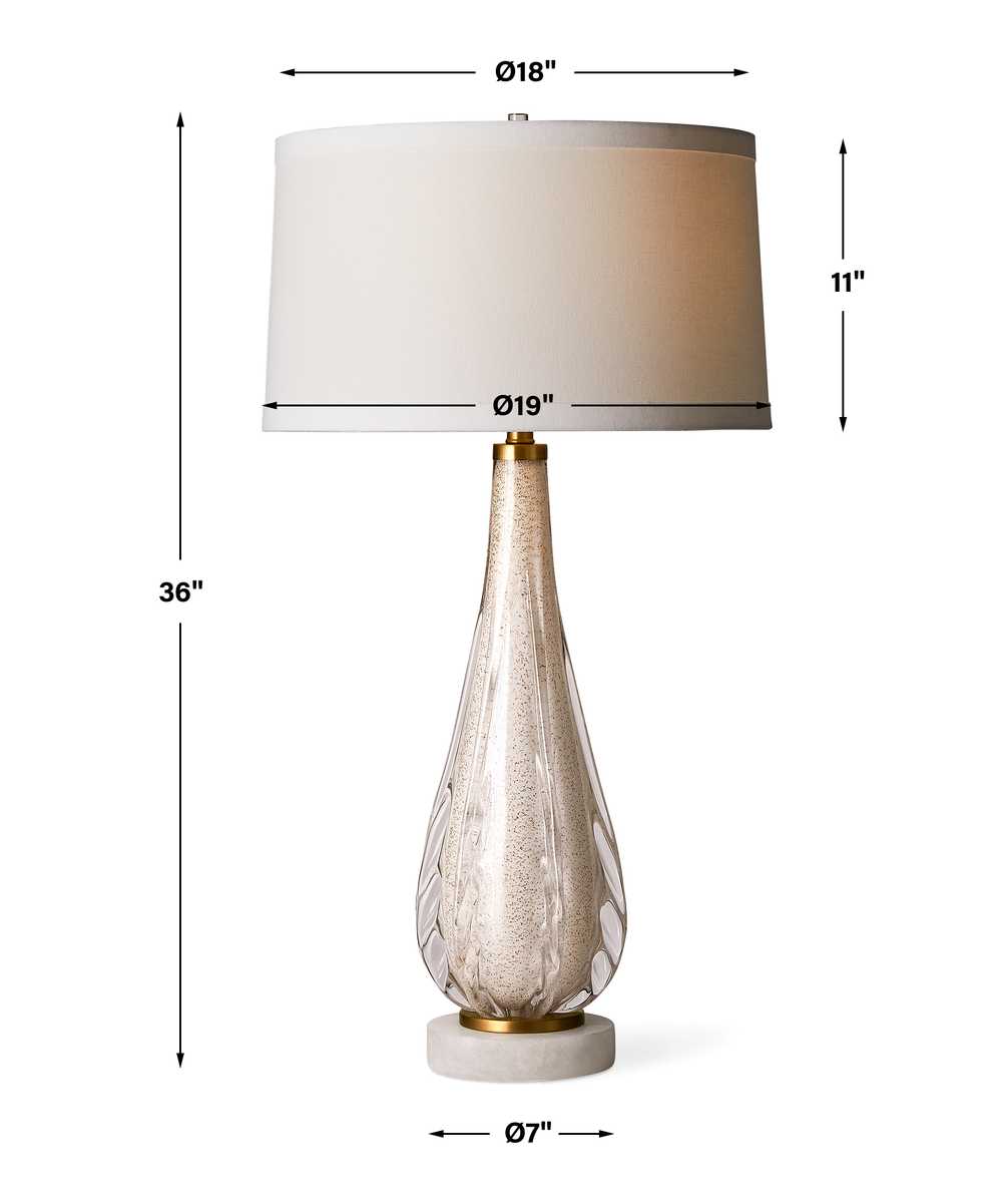 Venezia Table Lamp - White