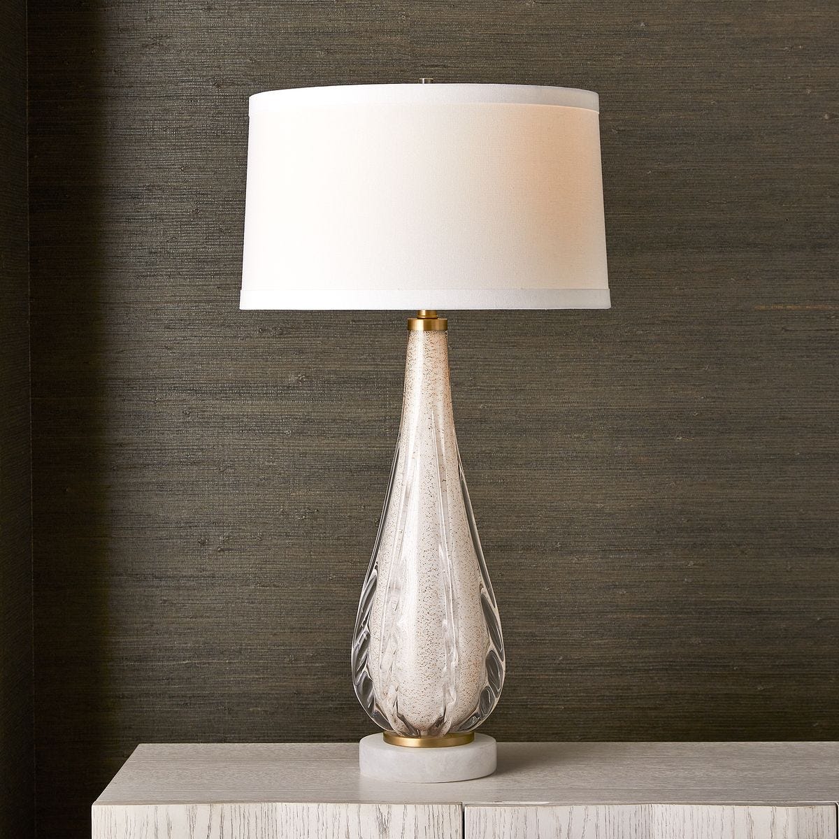 Venezia Table Lamp - White