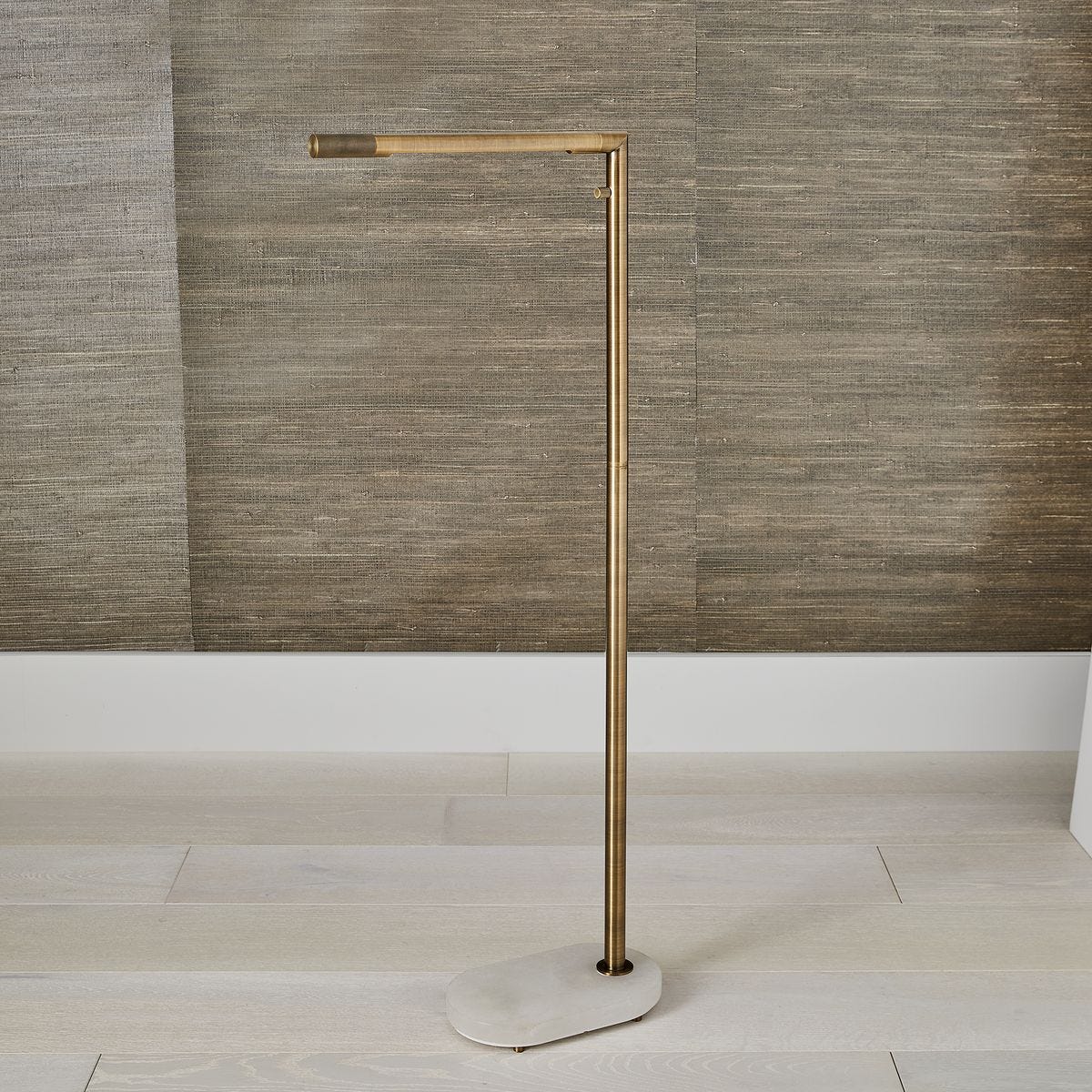 Highlight Floor Lamp - Antique Brass