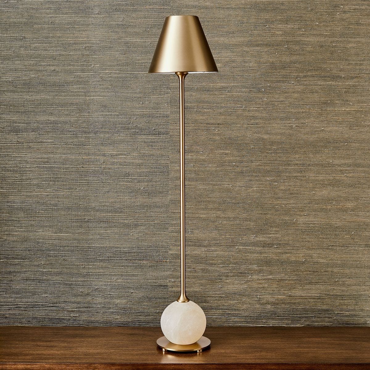 Poise Buffet Lamp - Brass