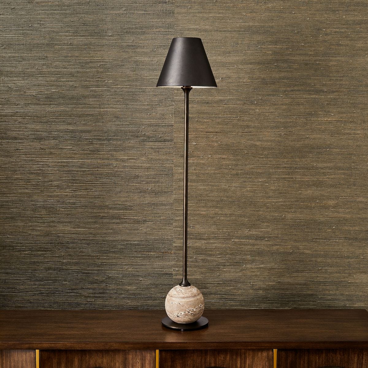 Poise Buffet Lamp - Bronze