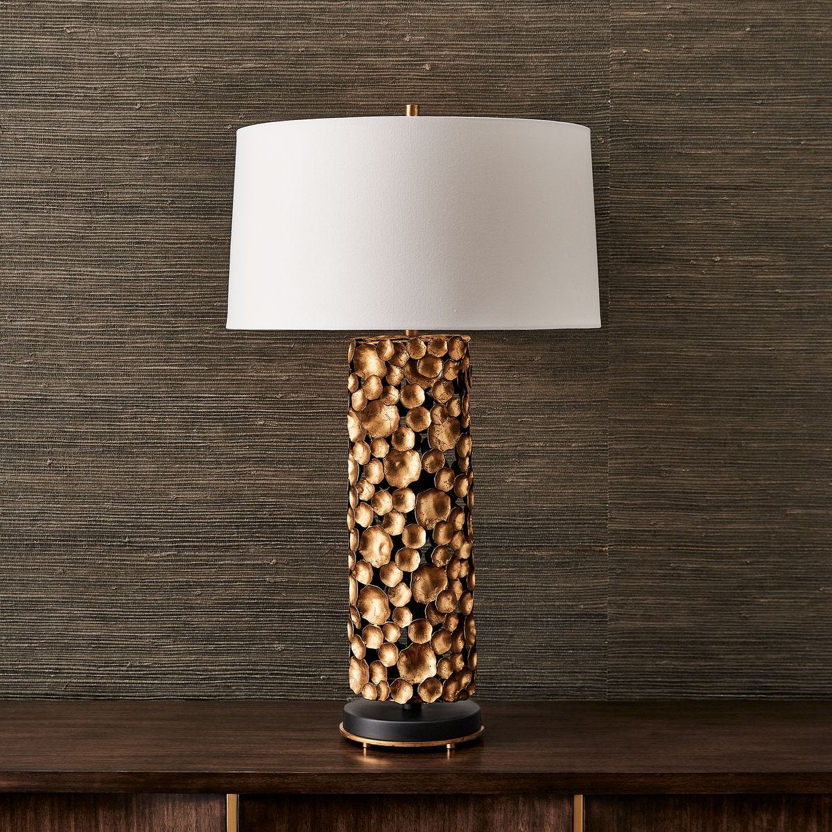 Gilded Lotus Table Lamp